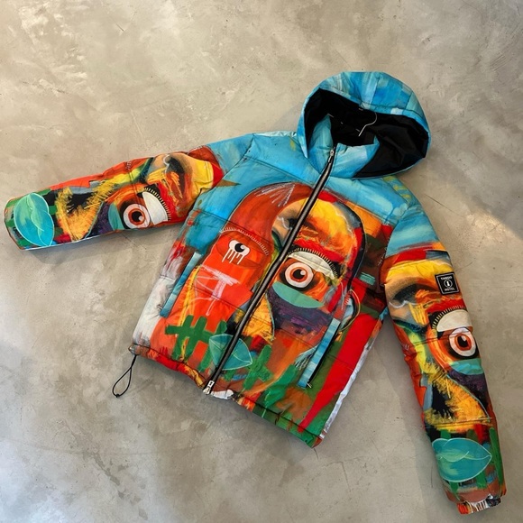 TANGO HOTEL SELF PORTRAIT PUFFER JACKET Men Size Medium - Picture 1 of 13